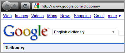 google dictionary paraphrasing