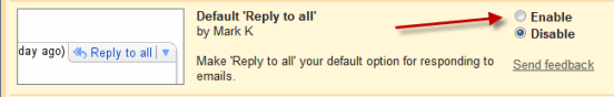 Make Reply to All as Default in Gmail