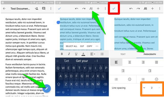 How To Add Double Space In Google Docs Desktop And Mobile App