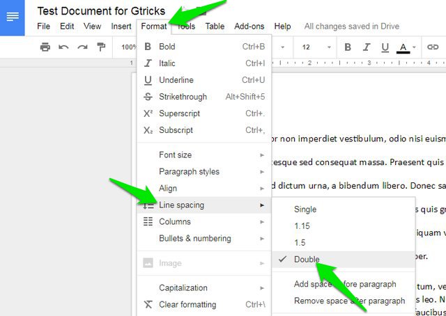 How To Add Double Space In Google Docs Desktop And Mobile App   Add Double Space Google Docs Desktop Alternative Method 