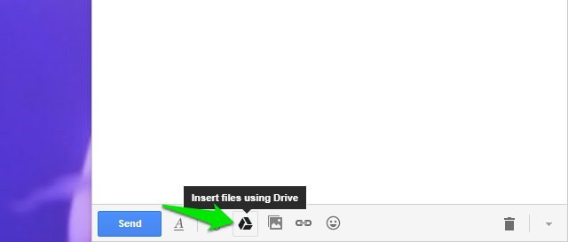 send folder via gmail using google drive