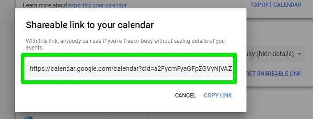 How To Share Your Google Calendar With Other People