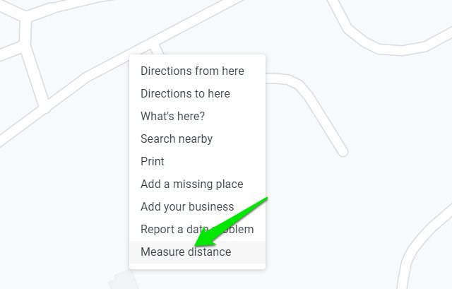 Measure distance on Google Maps desktop