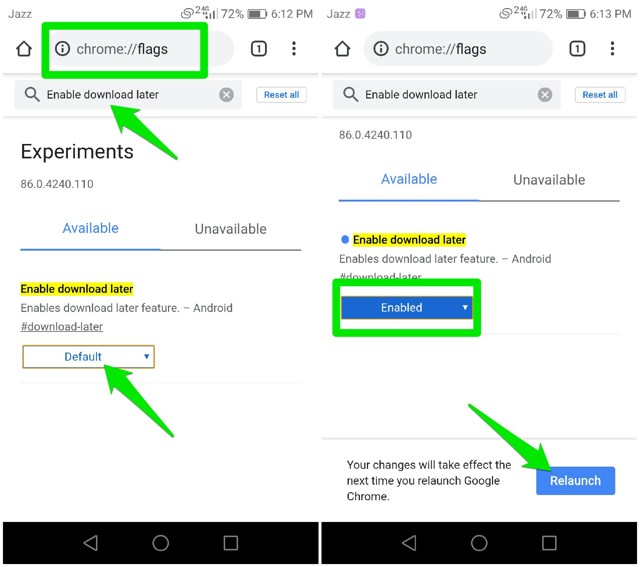 How To Schedule Downloads in Chrome for Android - 44