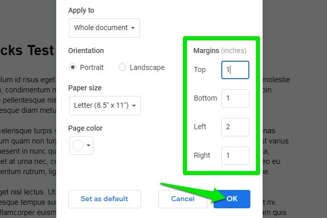 2 Easy Ways To Change Margins in Google Docs - 32