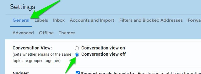 How To Turn off Conversation View In Gmail To Ungroup Emails - 69