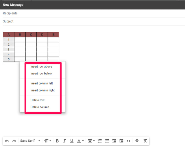 2 Easy Ways to Insert Tables in Gmail Emails