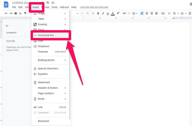 How To Insert Lines In Google Docs