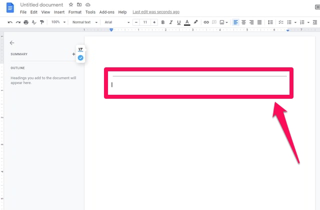 How To Make A Line Under Text In Google Docs