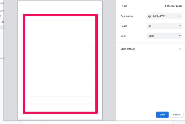 3 Ways to Get Notebook Like Writing Lines in Google Docs - 20