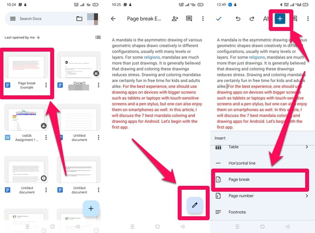 How To Add or Remove Page Breaks in Google Docs on PC and Android - 21